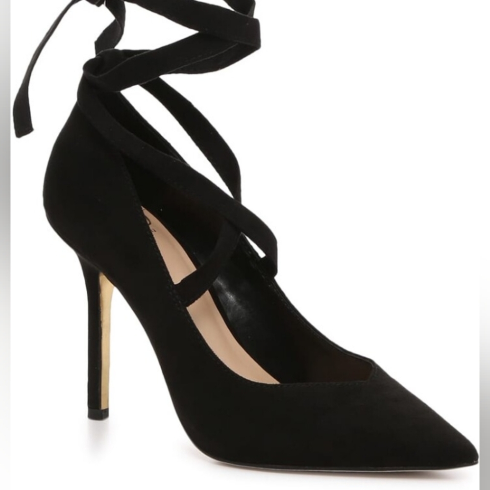 J.Lo Black Stiletto Heels Size 7.5 Excellent Condition
